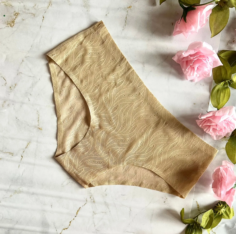 Calcinha Francesinha: Renda Invisível Nude