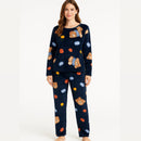 Combo Bobbie Goods: Pijama Azul Marinho com Estampa de Ursinho + 03 Meias térmicas fofas + Livro Bobbie Goods