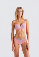 💕Conjunto Princesa: Calcinha e Sutiã de Poliamida