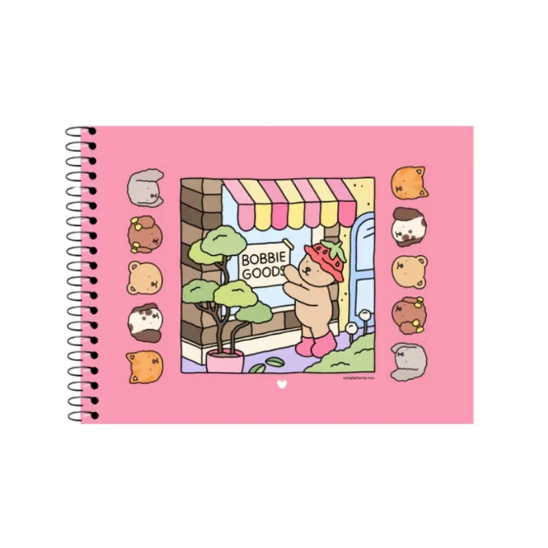 Combo Bobbie Goods: Pijama Azul Marinho com Estampa de Ursinho + 03 Meias térmicas fofas + Livro Bobbie Goods