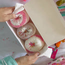 Combo 03 Meias Lã Candy Socks 💕 - Meias Felpudas em Embalagem Especial