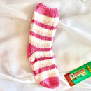 Combo 03 Meias Lã Candy Socks 💕 - Meias Felpudas em Embalagem Especial