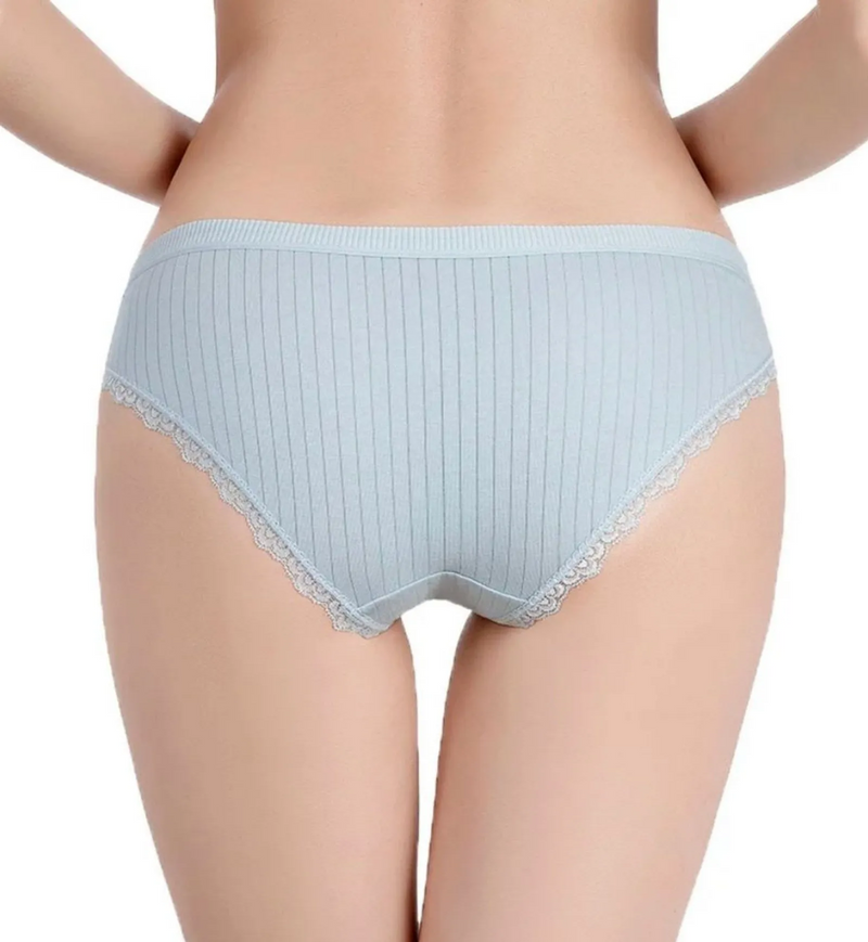 Calcinha Candy Cotton Shortinho - 95% algodão Verde água