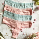 KIT 03 Calcinhas de Algodão Liana