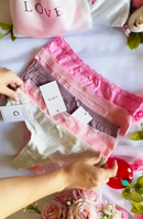 Combo Cotton: 05 Calcinhas de Algodão exclusivas